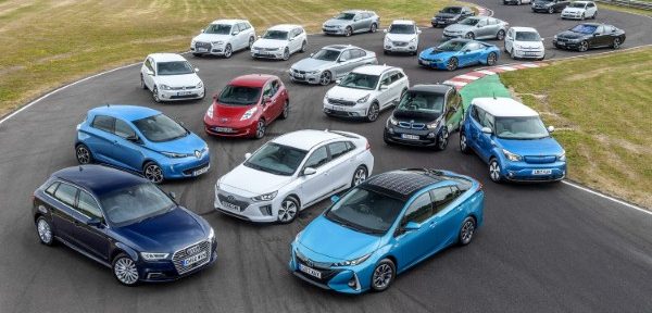 A record number of hybrid and plug-in cars were registered last year.