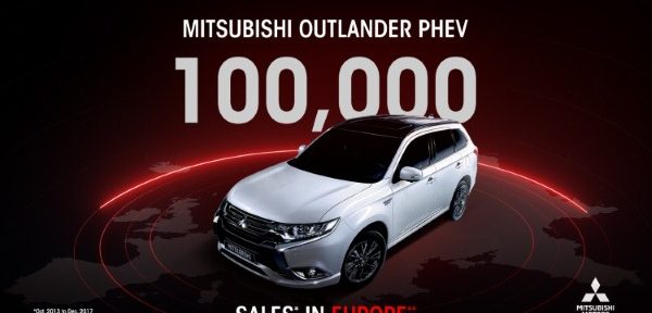 Mitsubishi Outlander PHEV hits six-figure sales