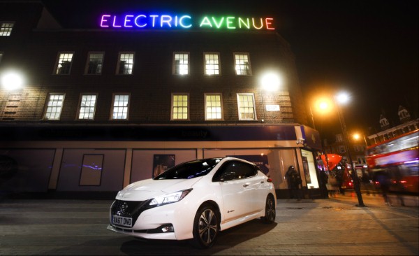 New Nissan Leaf launches in style