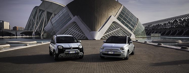 New mild hybrid options added to the Fiat city car line up